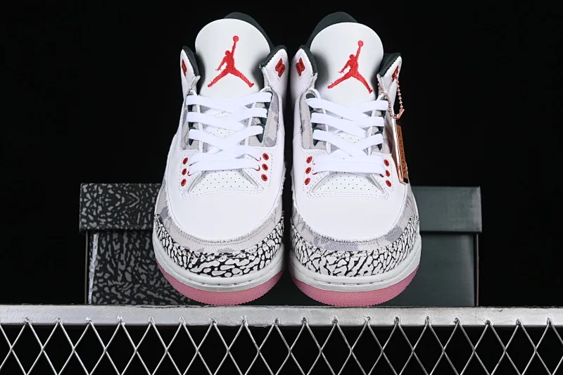 All categories Air Jordan Jordan series basketball shoes Air Jordan 3 Air Jordan 3 Retro "Wings" AJ3 Joe 3 Flower HM6993-100